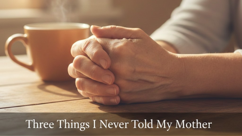 Unsent – #4: Three Things I Never Told My&nbsp;Mother